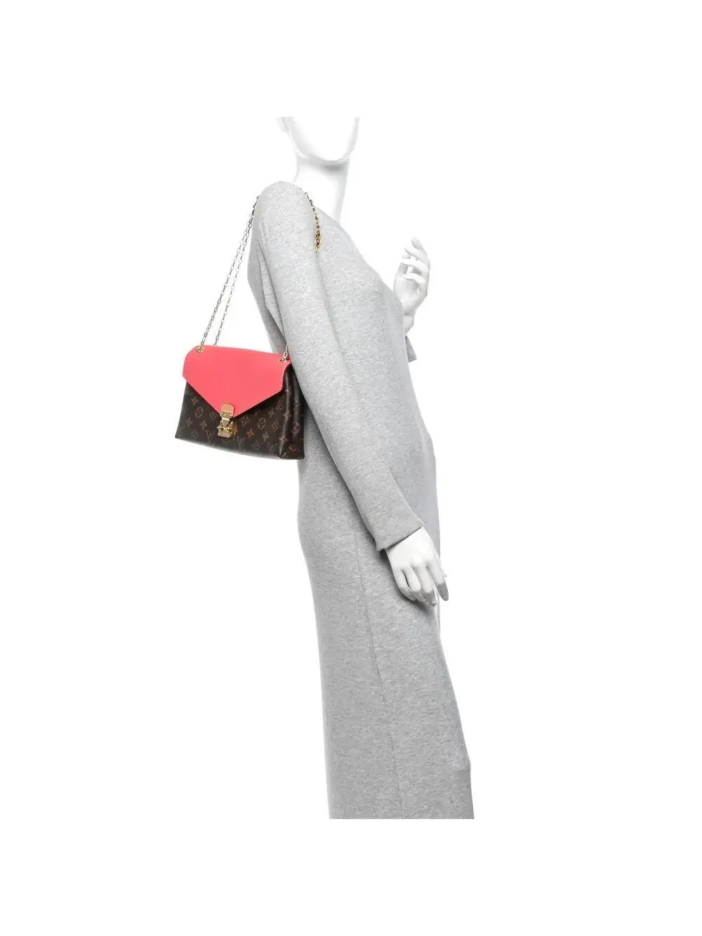 Louis Vuitton both embrace tone